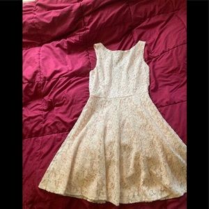 Juniors Speechless white lace dress